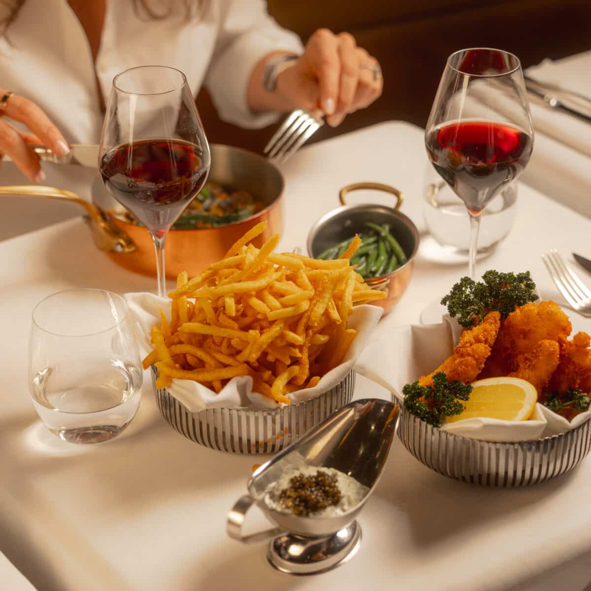 Nolinski Paris Restaurant French fries