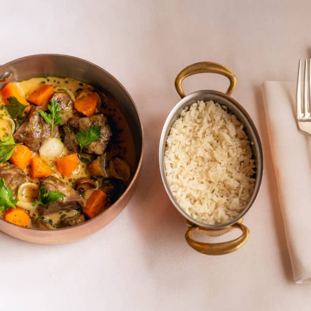 Nolinski Paris Restaurant Veal Blanquette